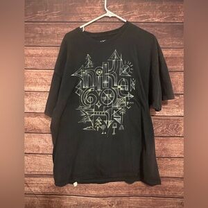 Nike 6.0 Graffiti Artwork Black  T-Shirt Men's XXL Cotton